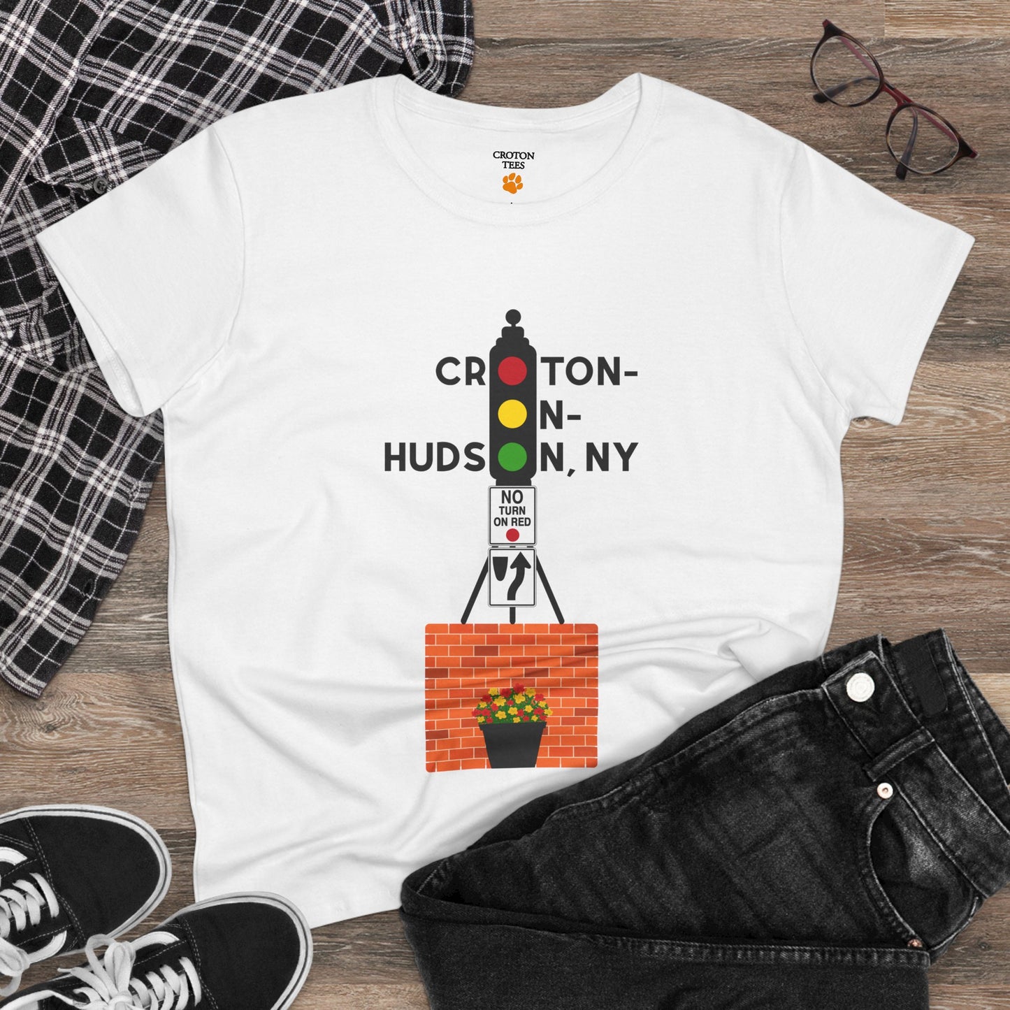 Women's Semi-Fitted Dummy Light Croton Tee