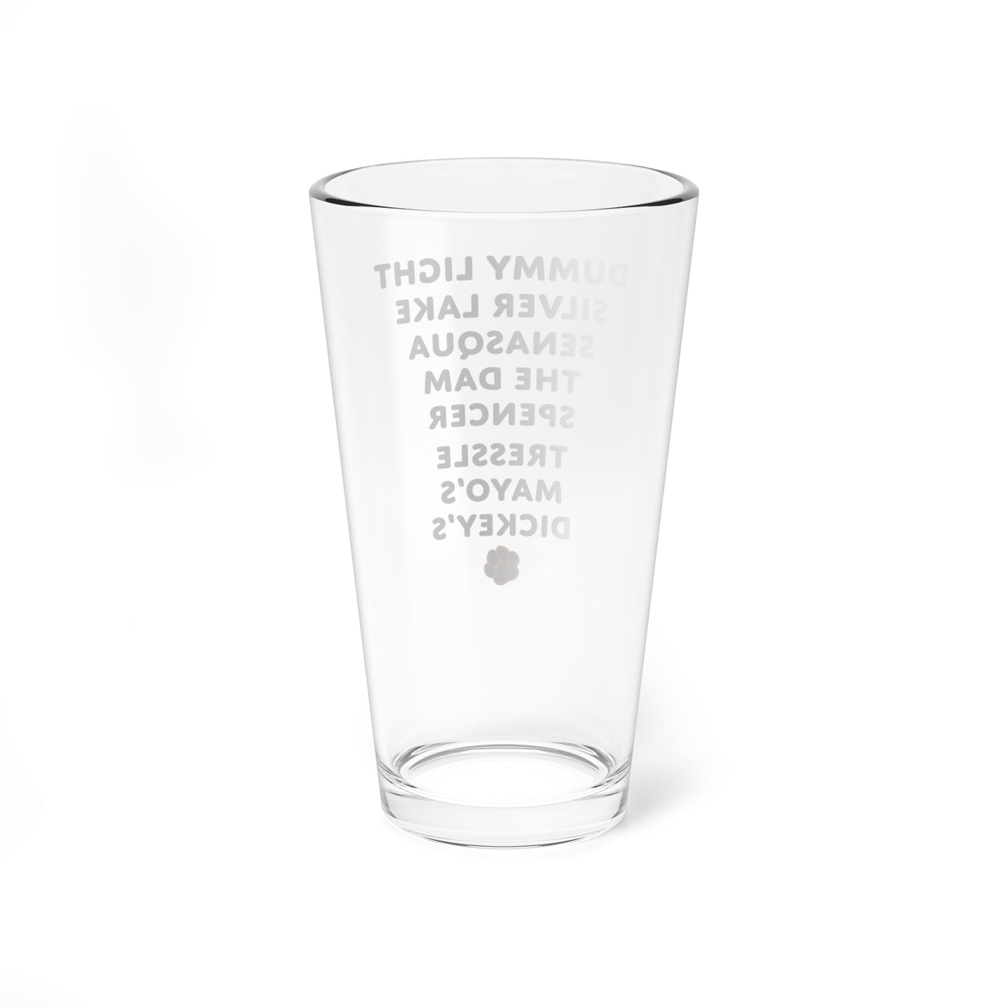 Croton spots 16oz Pint / Mixing glass