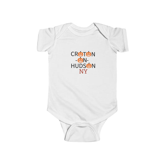 Croton Pumpkin onesie
