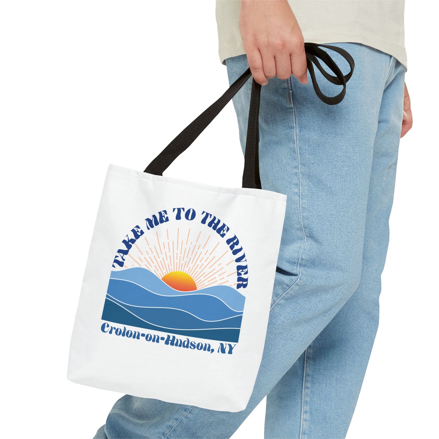 Take Me to the River Croton tote