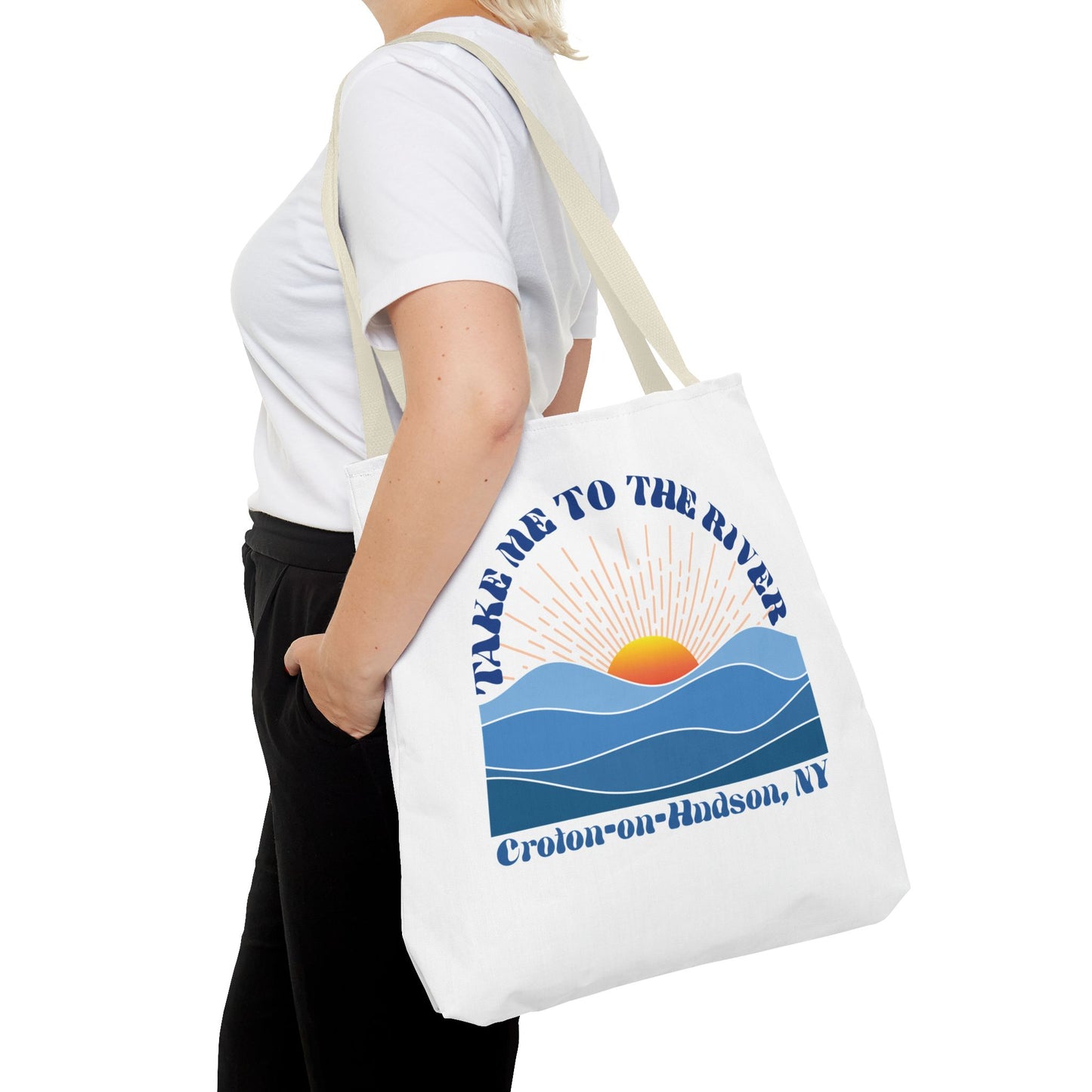 Take Me to the River Croton tote