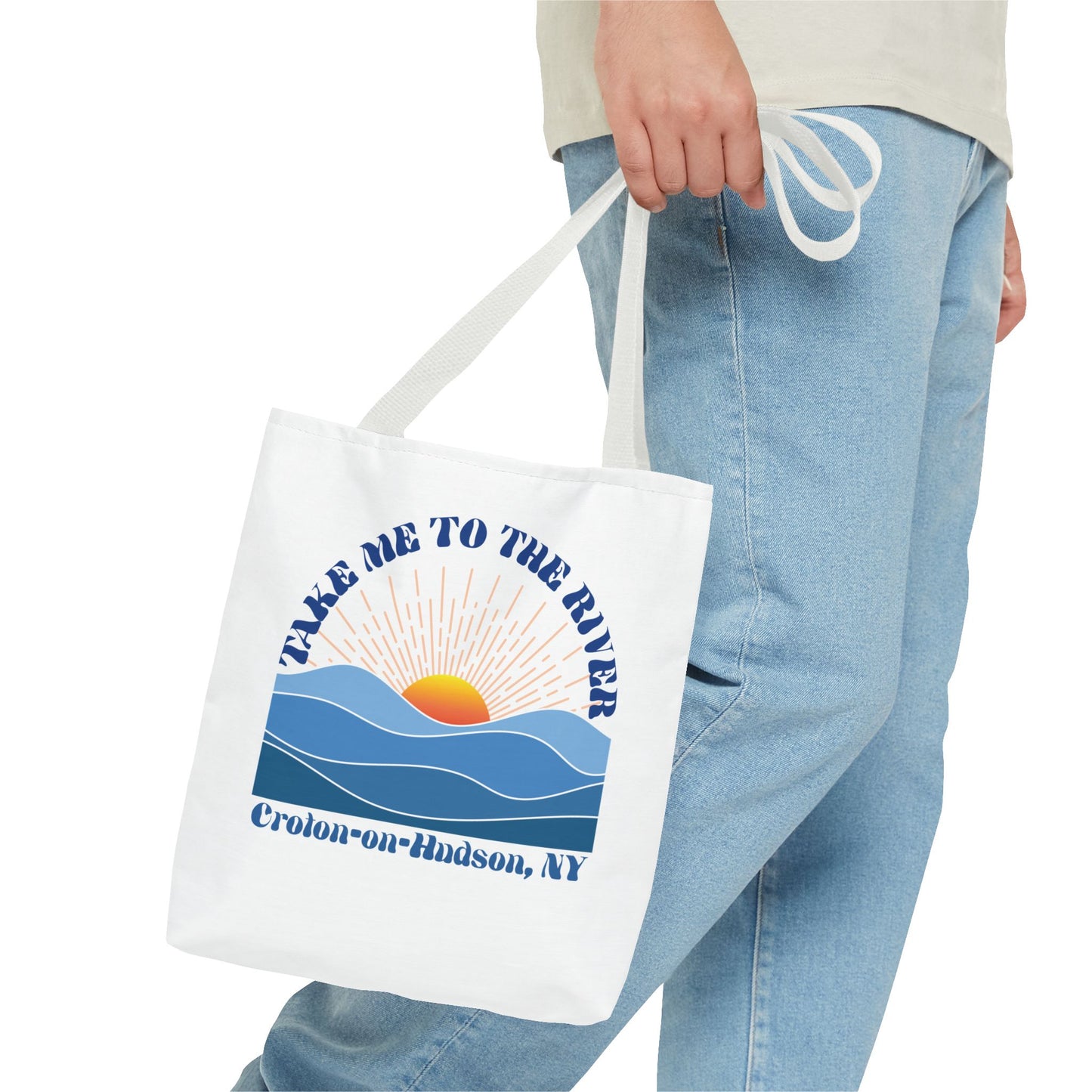 Take Me to the River Croton tote