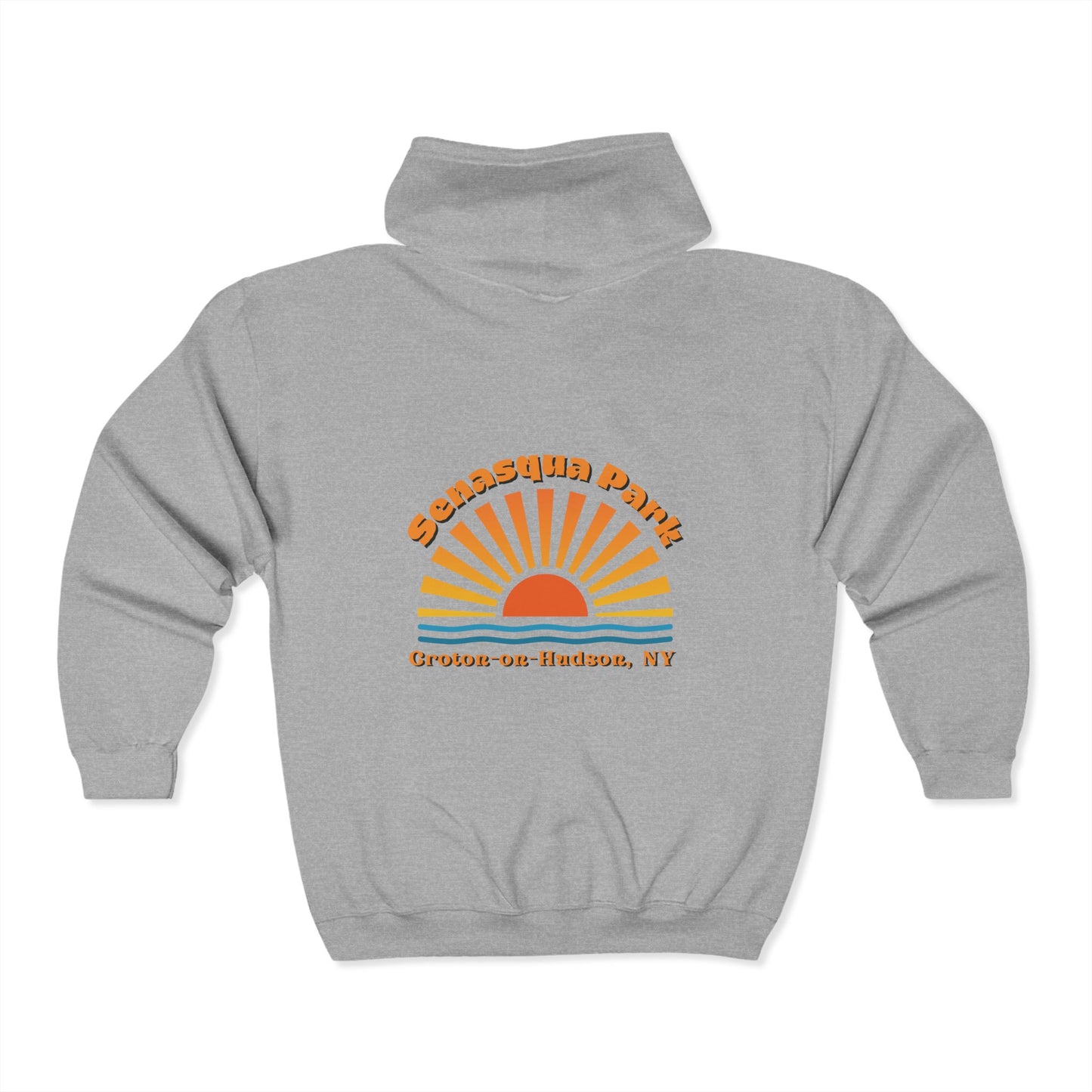 SENASQUA PARK zip up hoodie