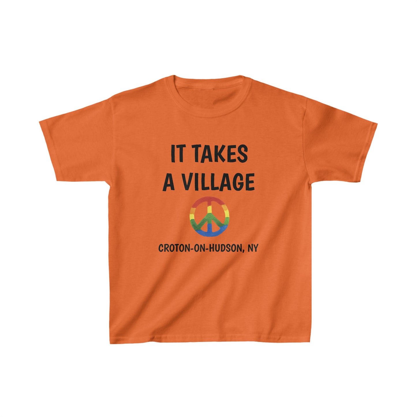 It Takes a Village kids tee