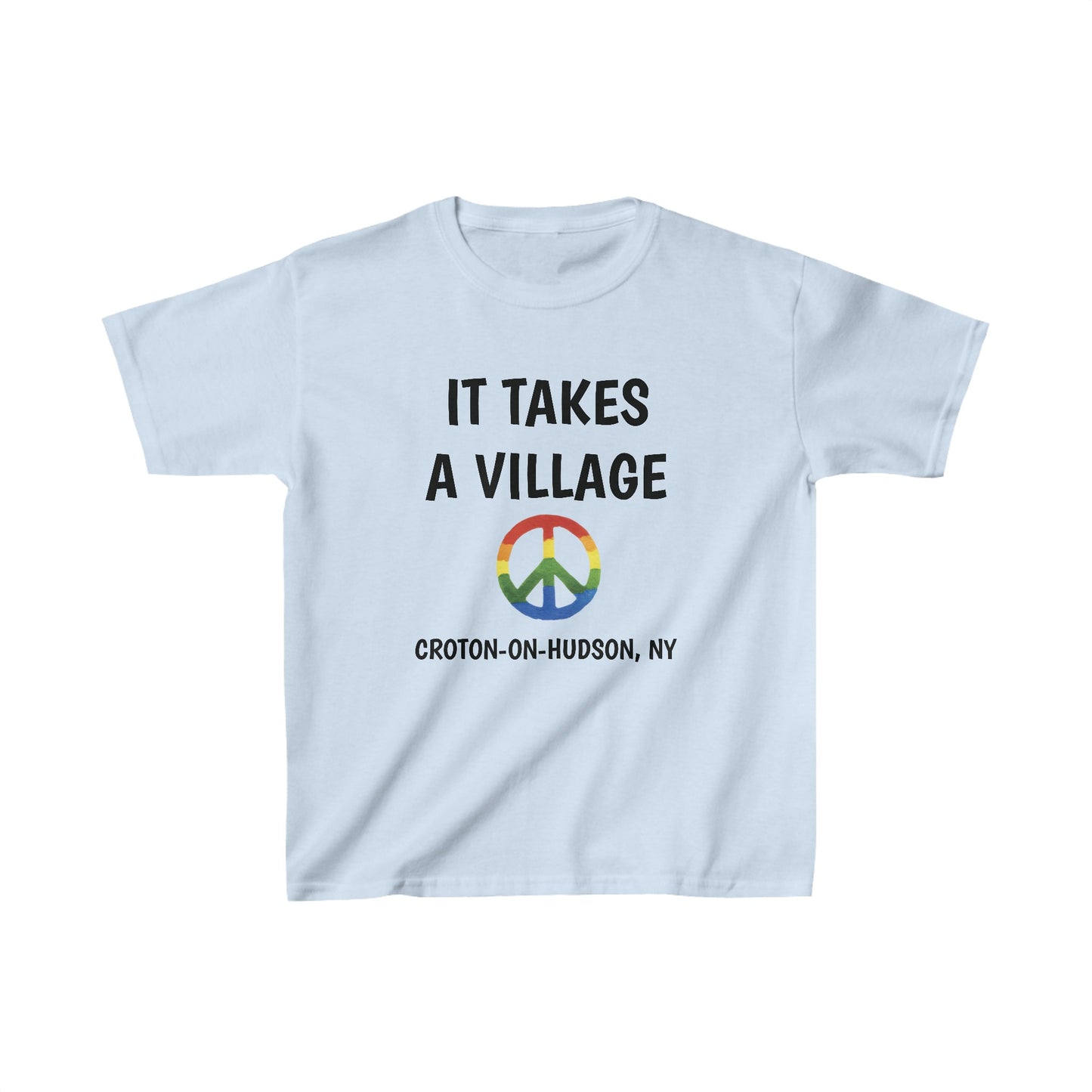 It Takes a Village kids tee