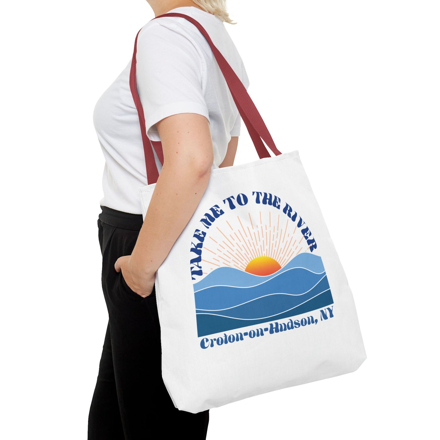 Take Me to the River Croton tote
