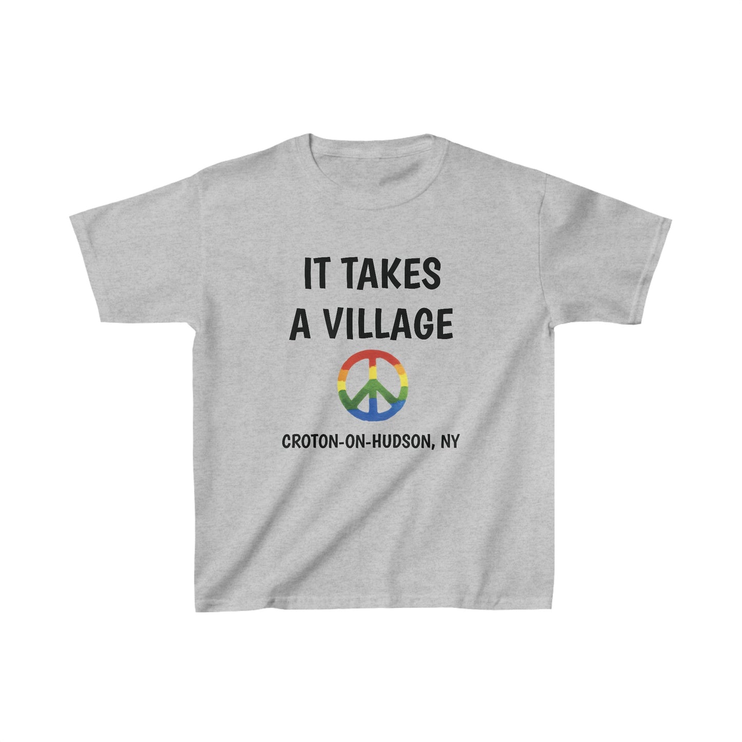 It Takes a Village kids tee