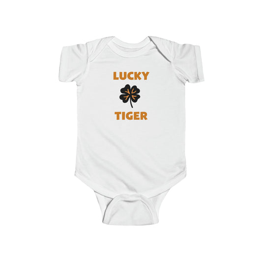 Lucky Tiger Croton onesie