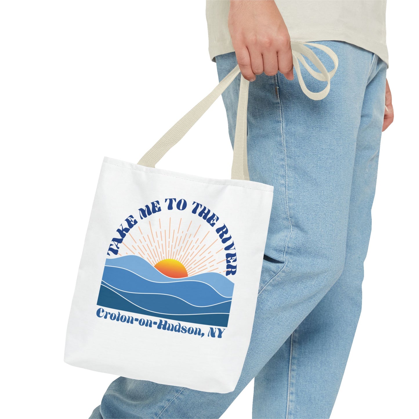 Take Me to the River Croton tote