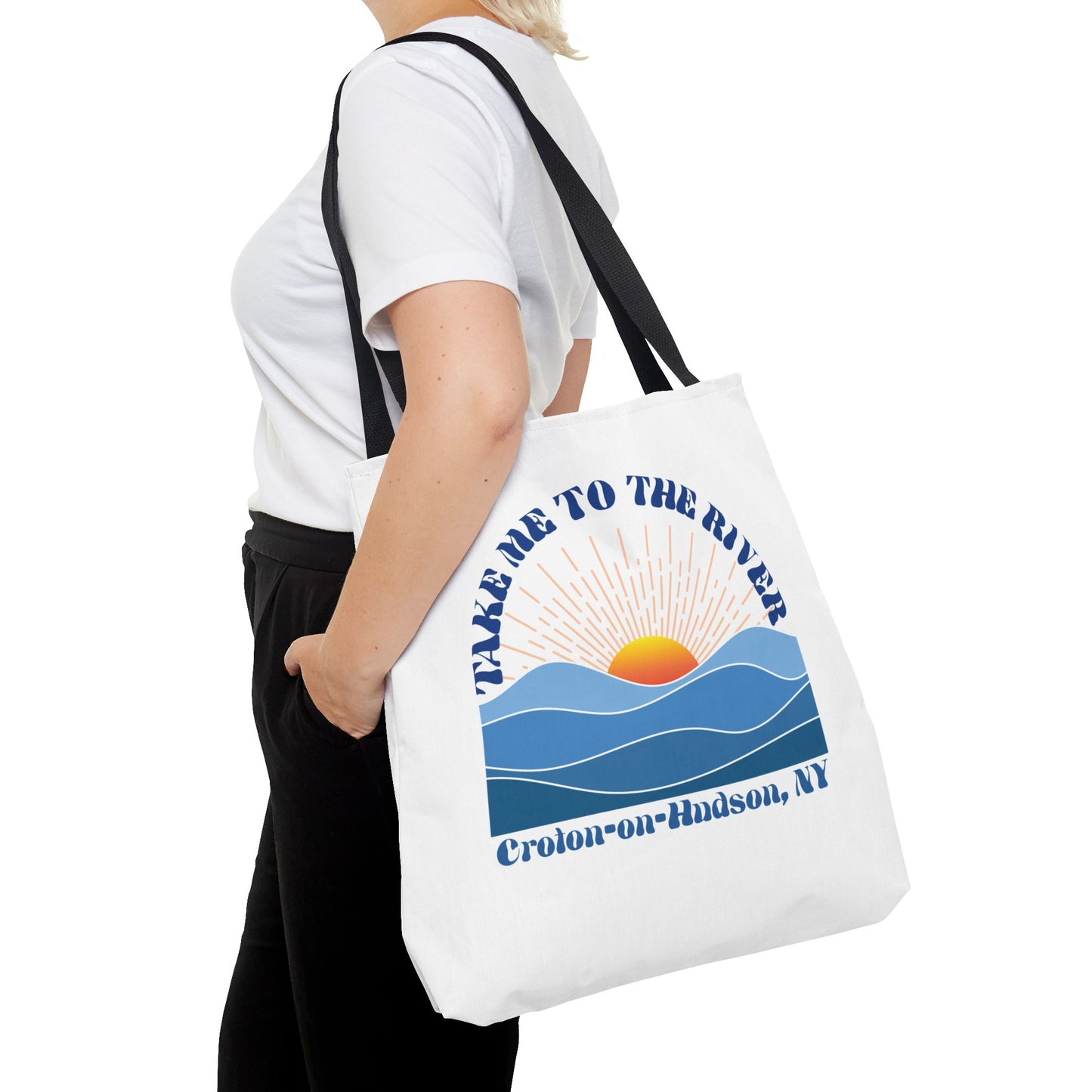 Take Me to the River Croton tote