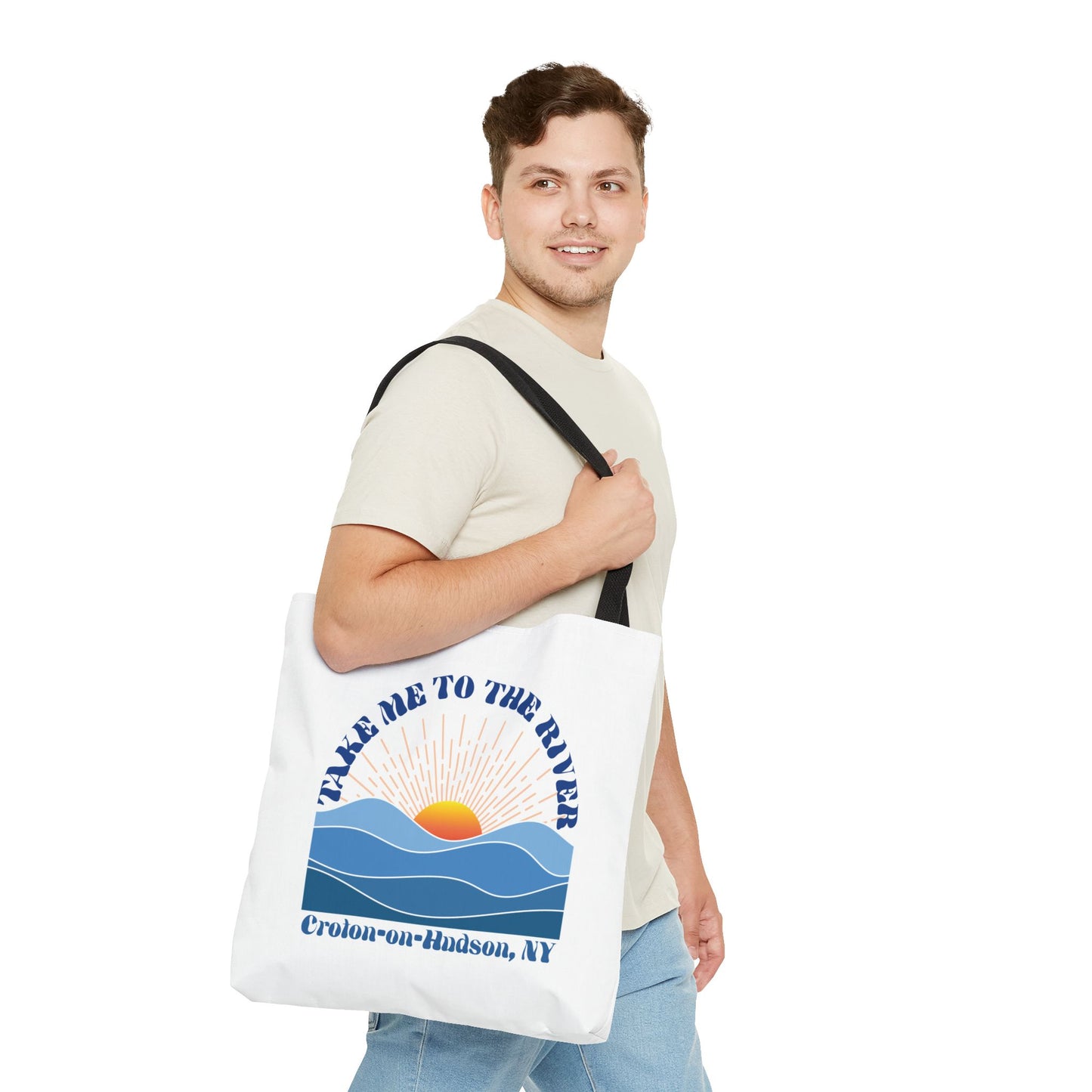 Take Me to the River Croton tote