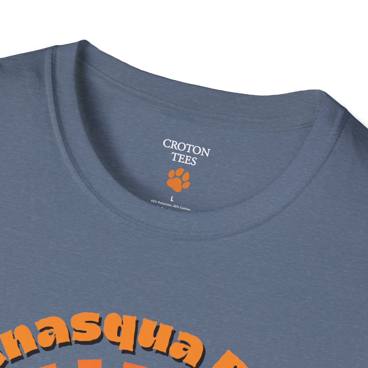 Senasqua Park sunset unisex tee