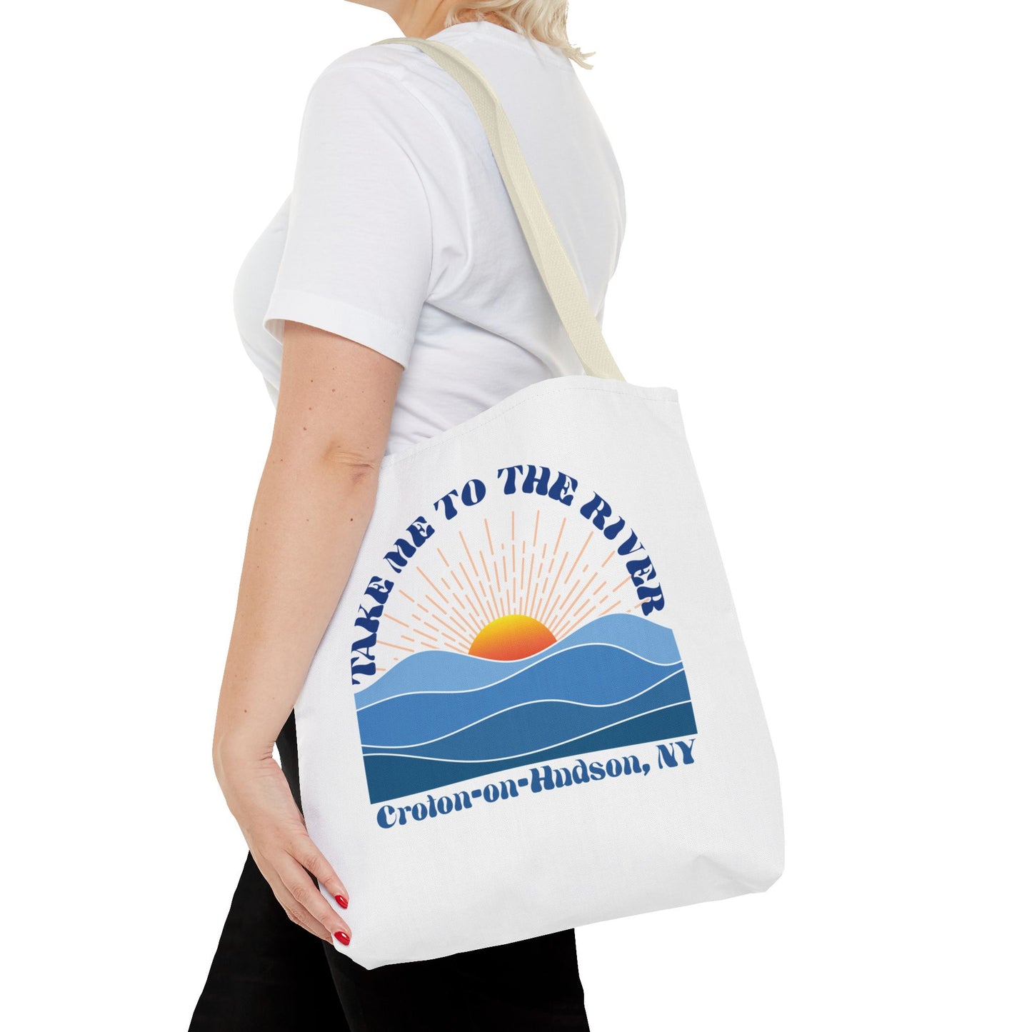 Take Me to the River Croton tote