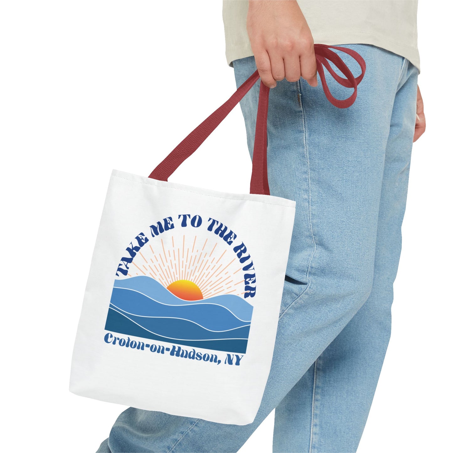 Take Me to the River Croton tote