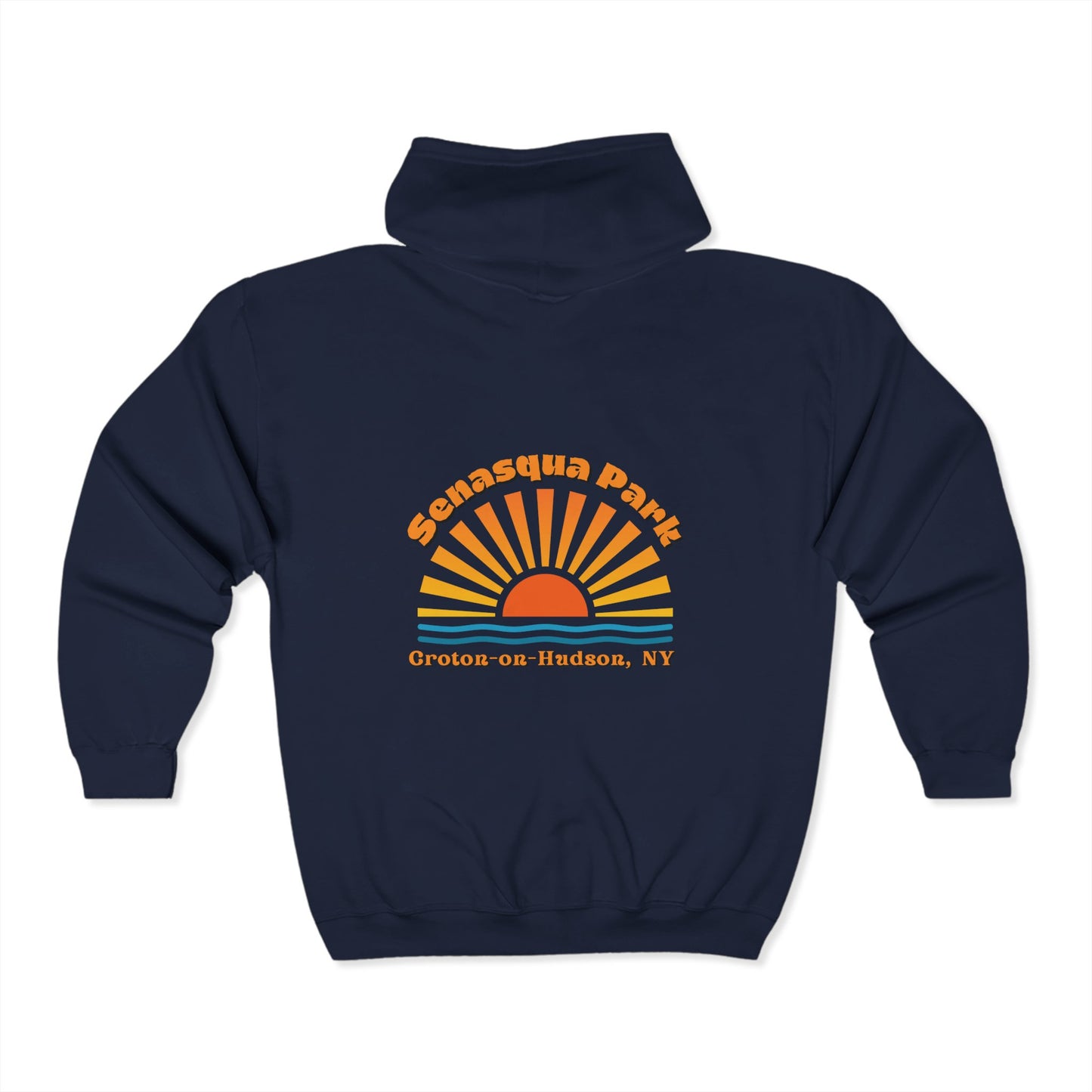 SENASQUA PARK zip up hoodie