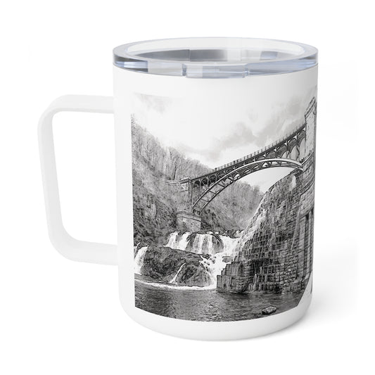 DAM graphic / I need my DAM coffee Insulated 2-sided 10 oz mug
