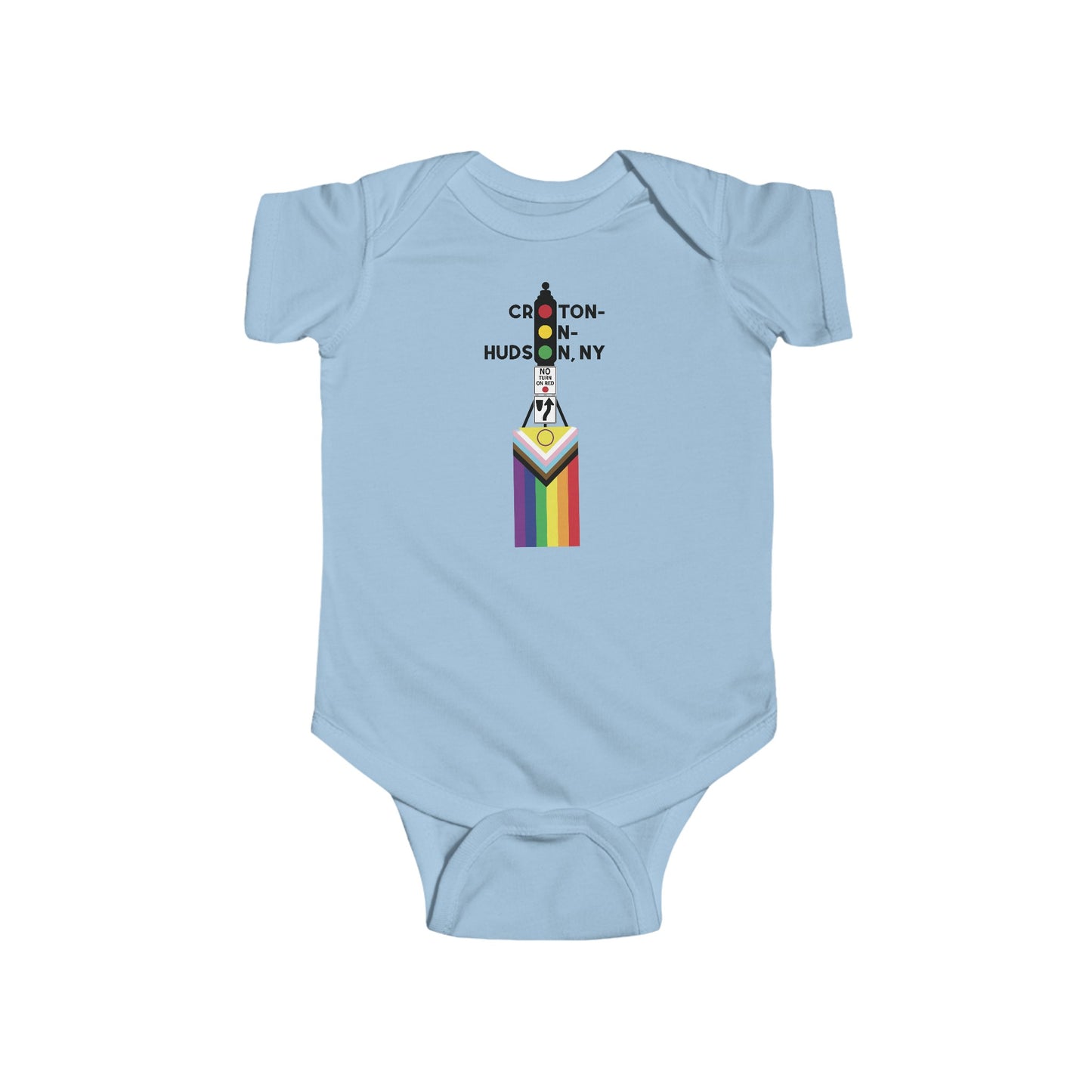 DUMMY LIGHT / PRIDE Croton onesie
