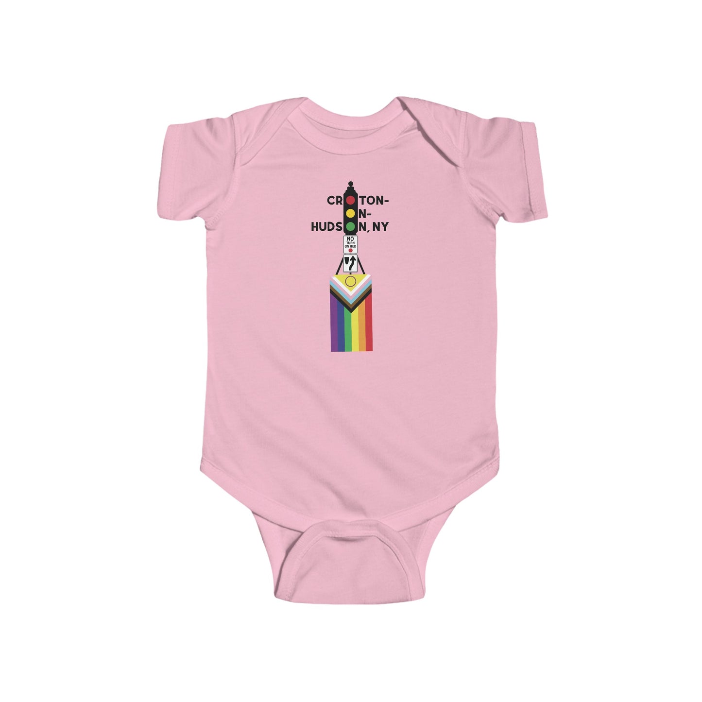 DUMMY LIGHT / PRIDE Croton onesie