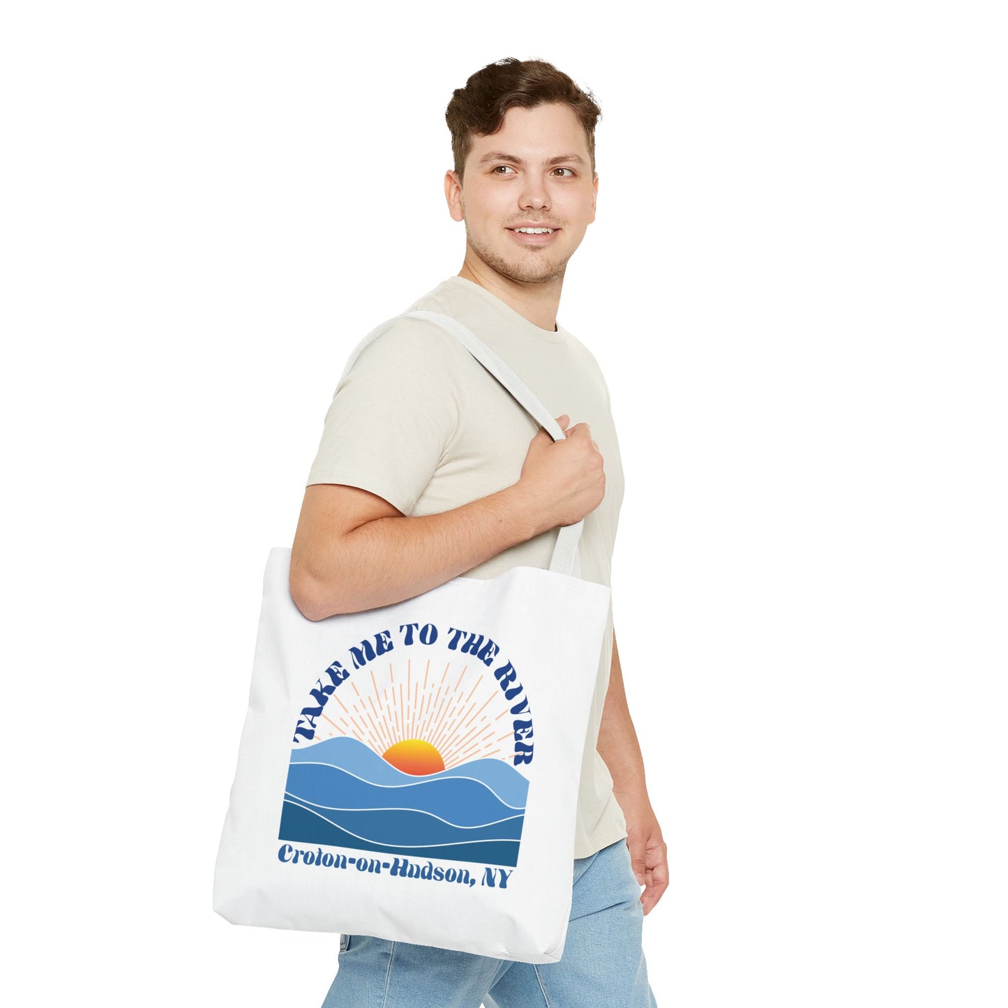 Take Me to the River Croton tote