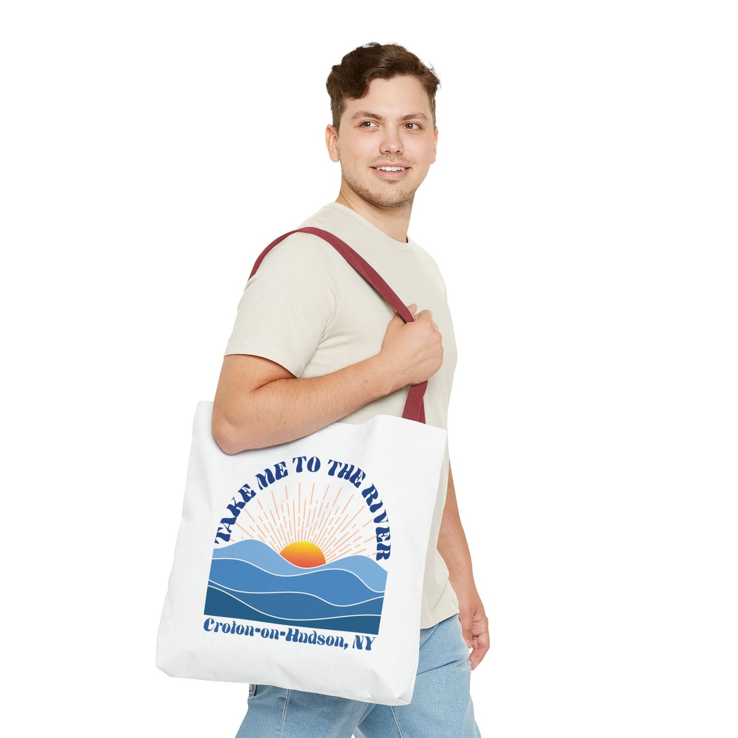 Take Me to the River Croton tote