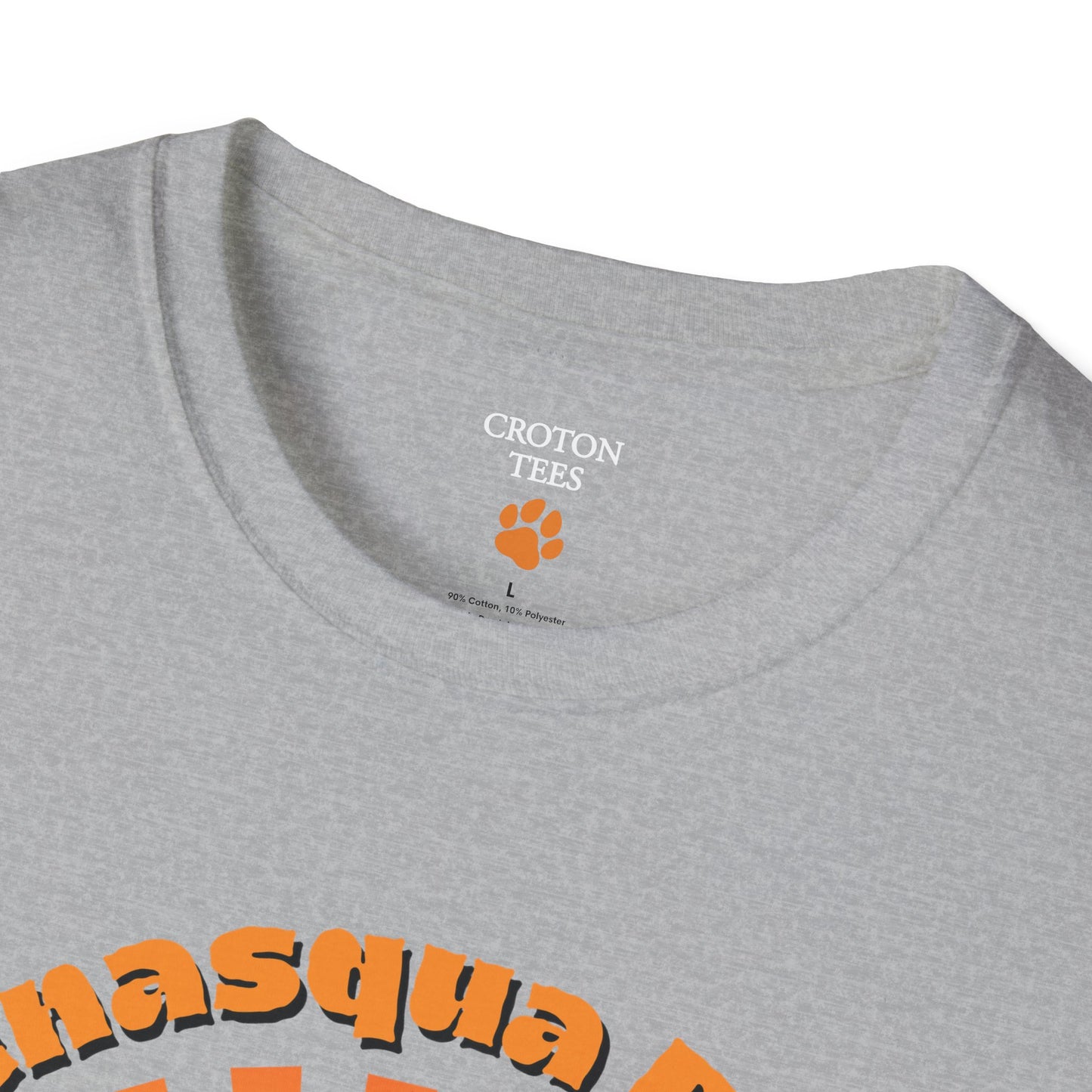 Senasqua Park sunset unisex tee