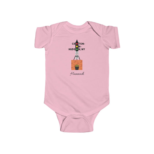 PERSONALIZED DUMMY LIGHT Croton onesie!