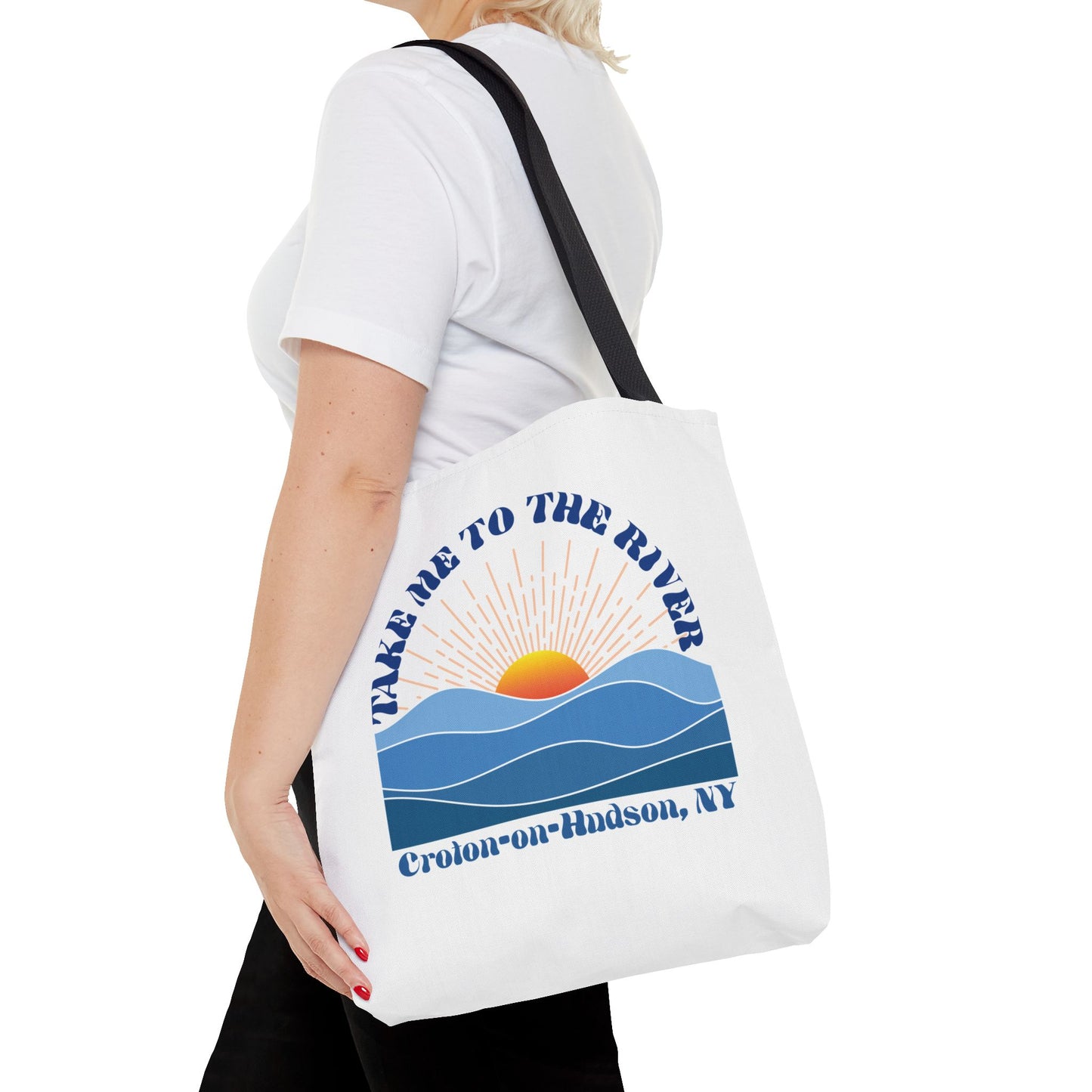Take Me to the River Croton tote