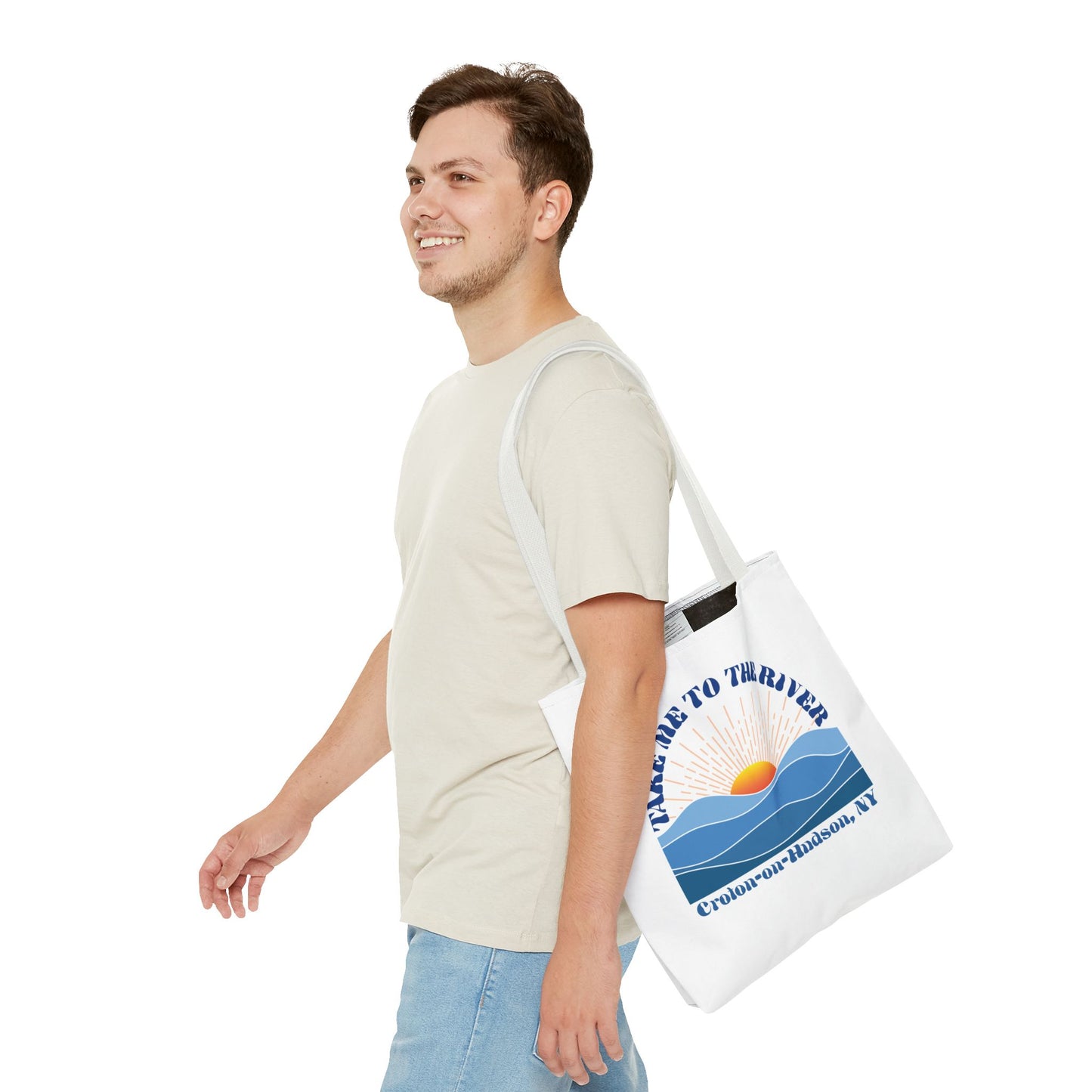 Take Me to the River Croton tote