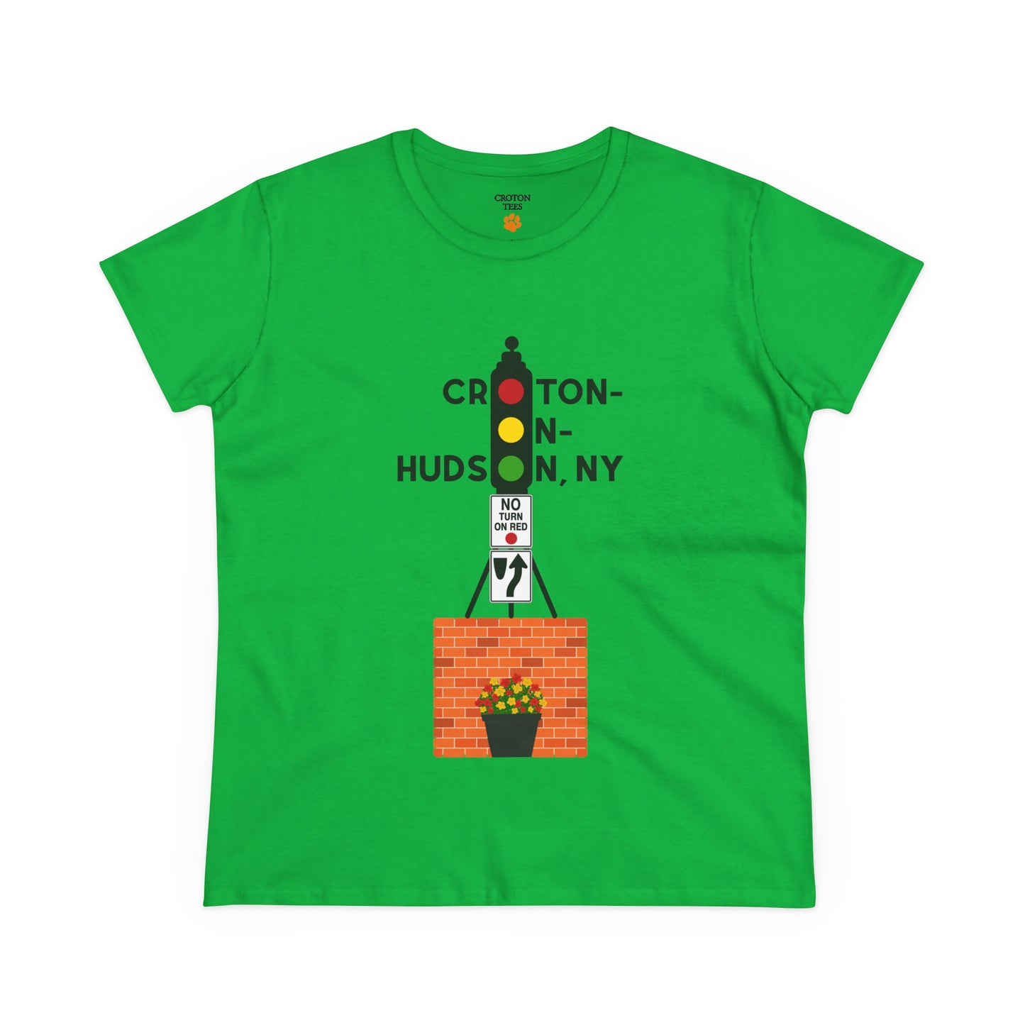Women's Semi-Fitted Dummy Light Croton Tee