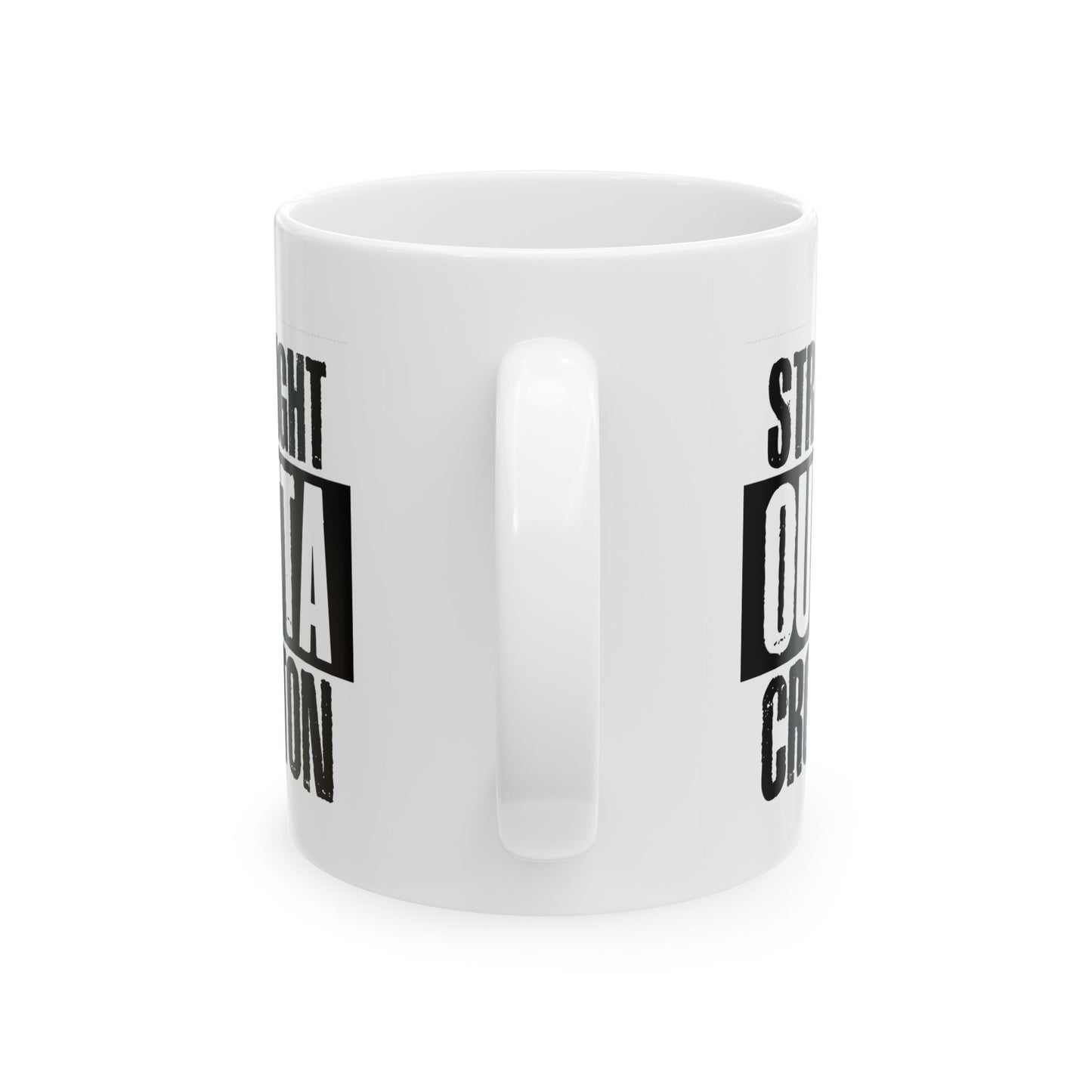 STRAIGHT OUTTA CROTON mug