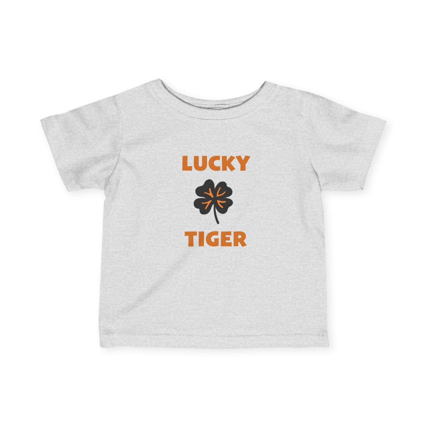 Croton Lucky Tiger Infant Tee (orange and black)