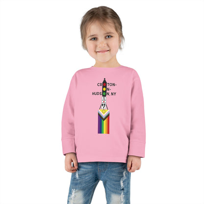 Dummy Light / Pride Croton Toddler Long Sleeve Tee