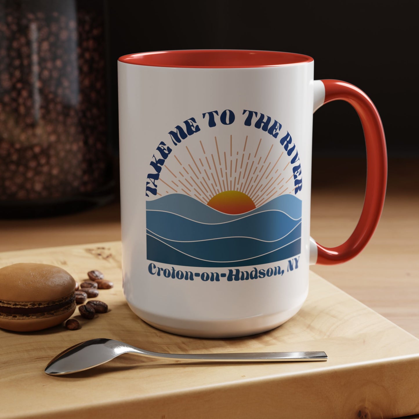 Take Me to the River mug