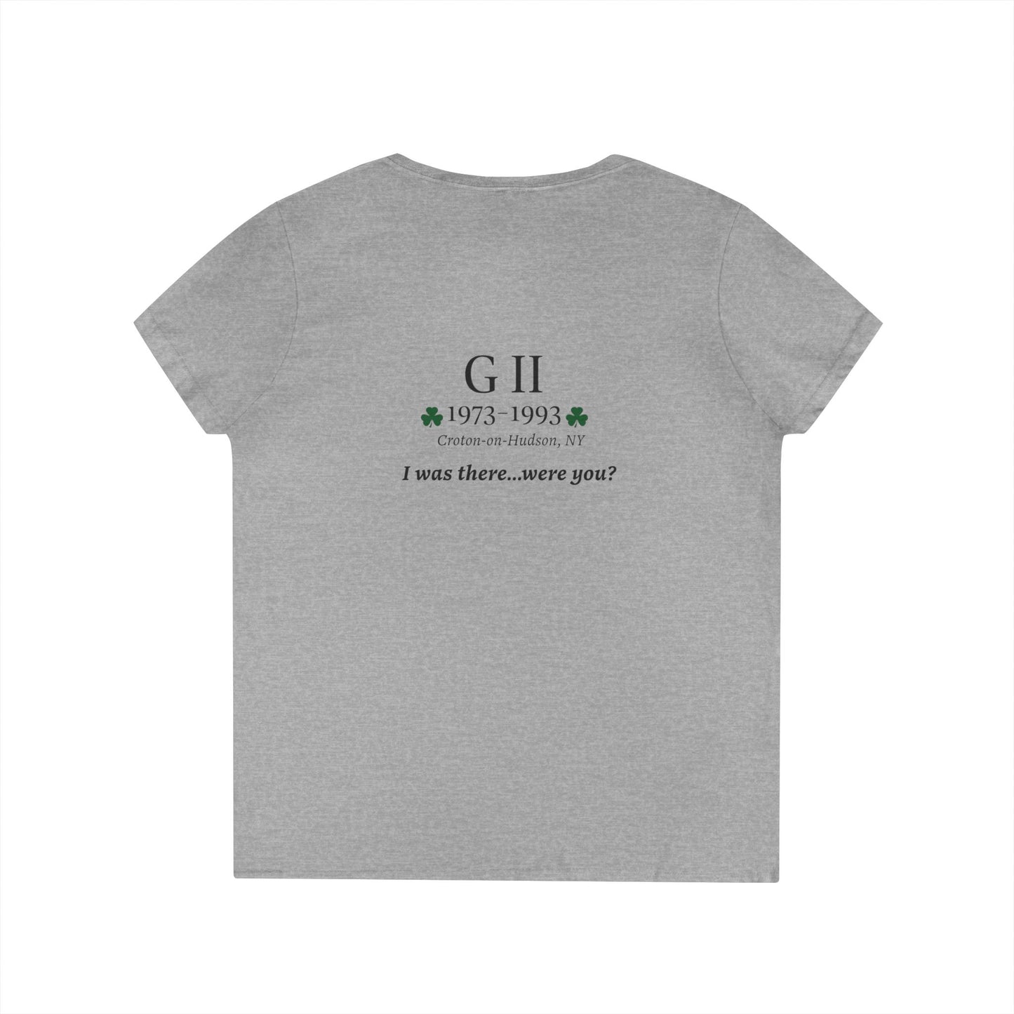 Gallagher's II Ladies V-Neck T-Shirt,