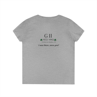 Gallagher's II Ladies V-Neck T-Shirt,