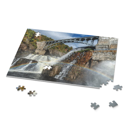 Croton Dam Rainbow puzzle (252 pieces)