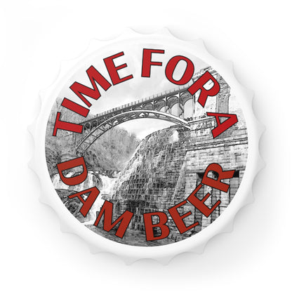 Time for a DAM beer Magnetic Bottle Opener