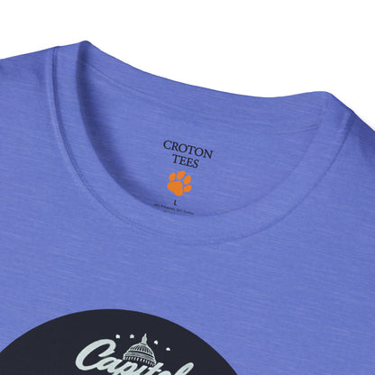 Croton / Cortland Gleason LP unisex tee side 1