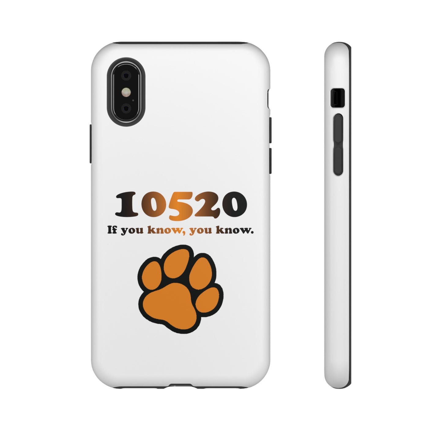 10520 Tiger paw iPhone / Samsung Tough Cases