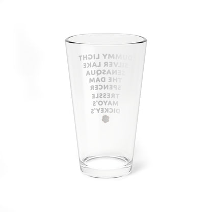 Croton spots  16oz Pint / Mixing glass
