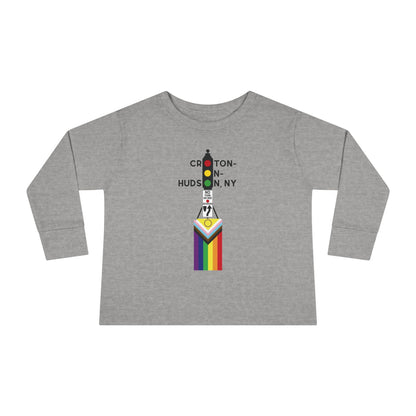 Dummy Light / Pride Croton Toddler Long Sleeve Tee