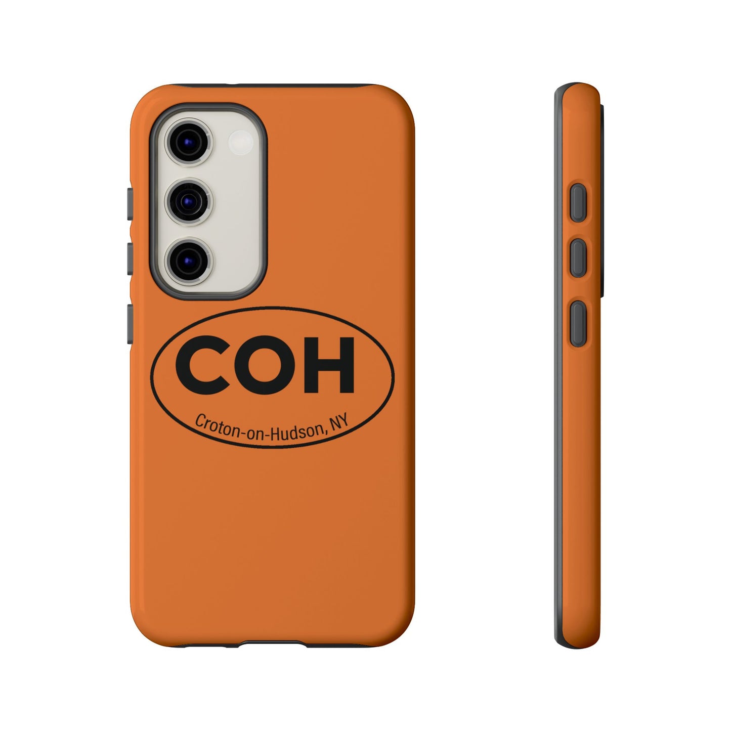 COH iPhone / Samsung Tough Cases in Croton Orange