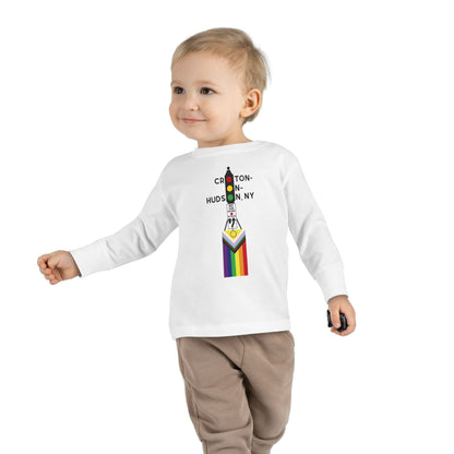 Dummy Light / Pride Croton Toddler Long Sleeve Tee