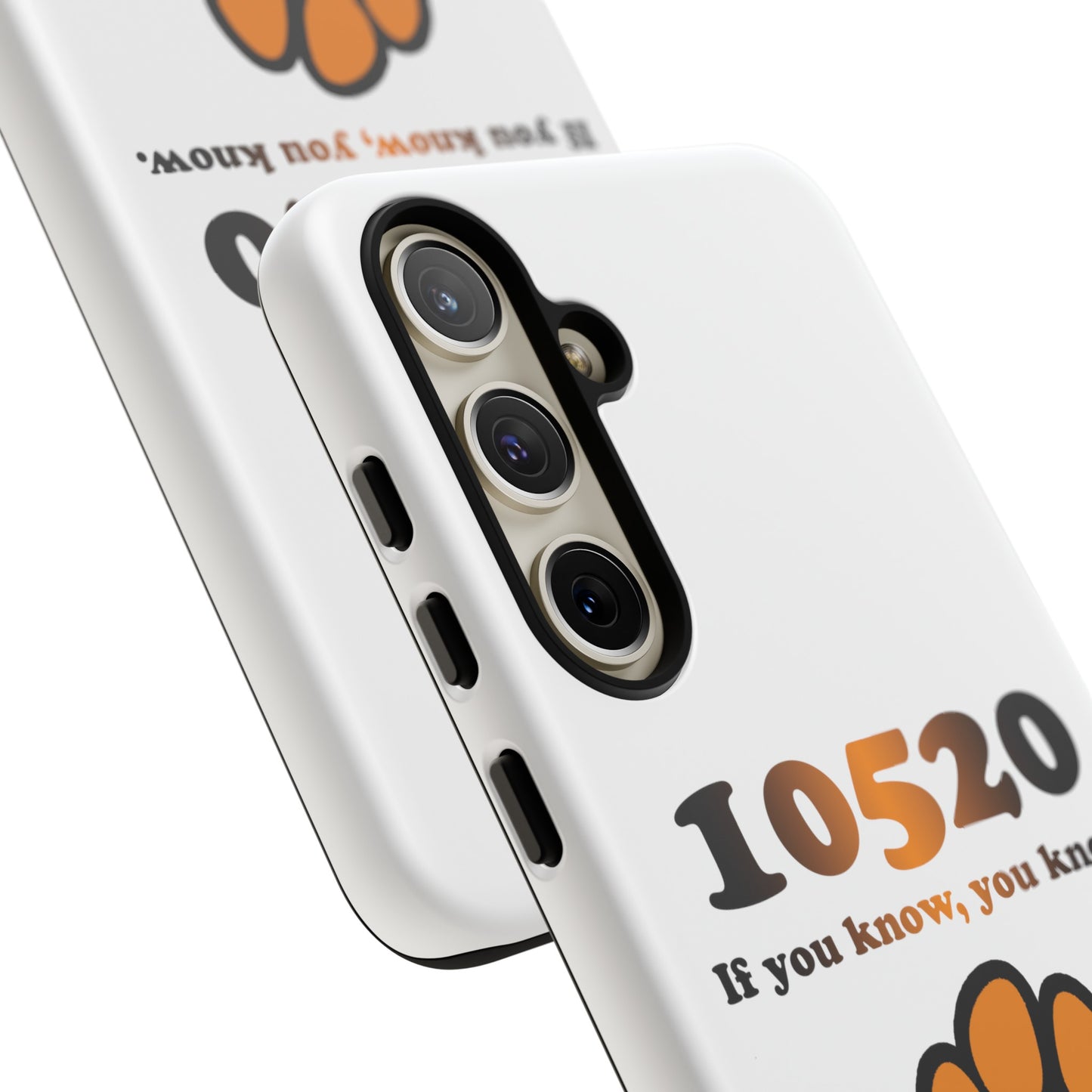 10520 Tiger paw iPhone / Samsung Tough Cases