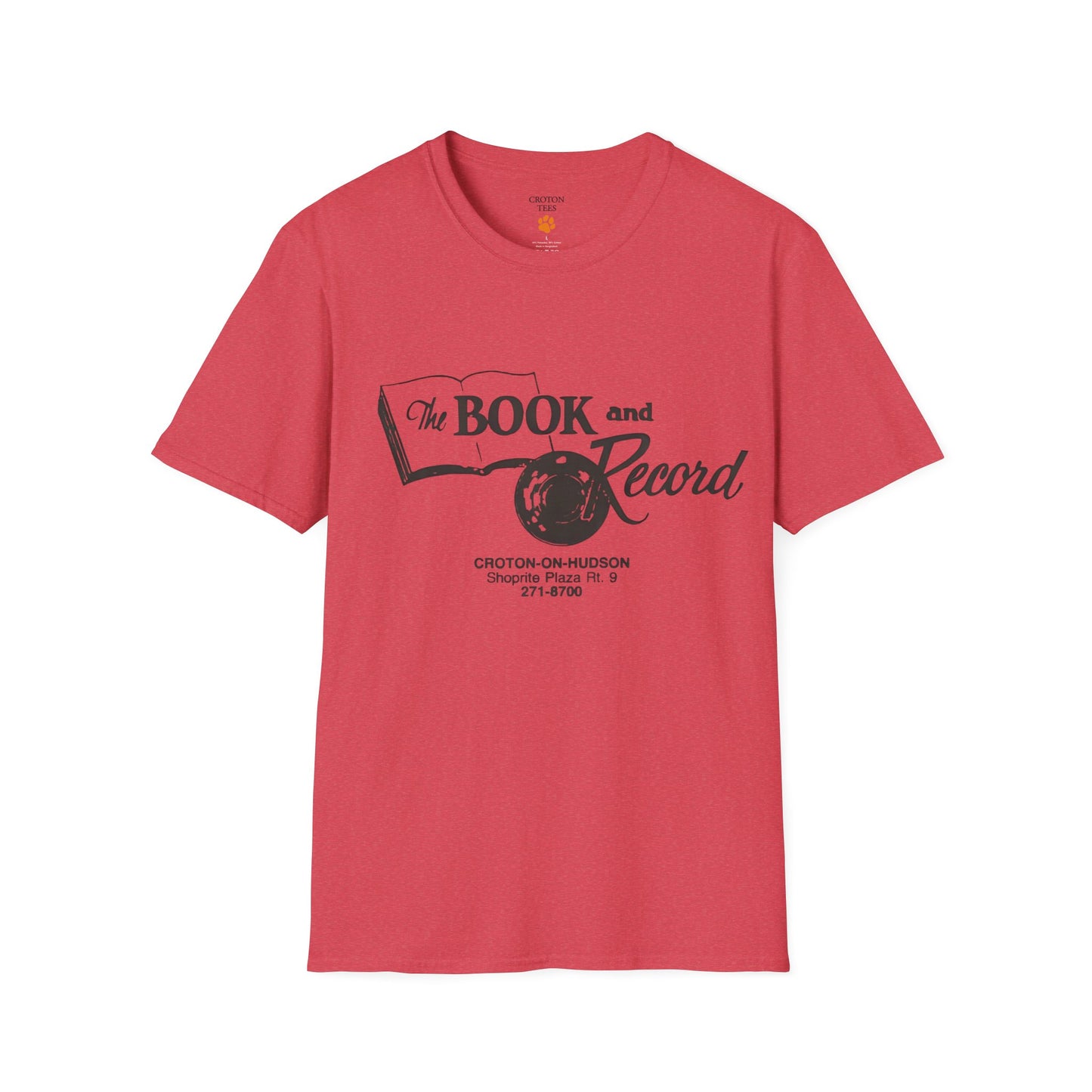 The Book and Record Unisex tee