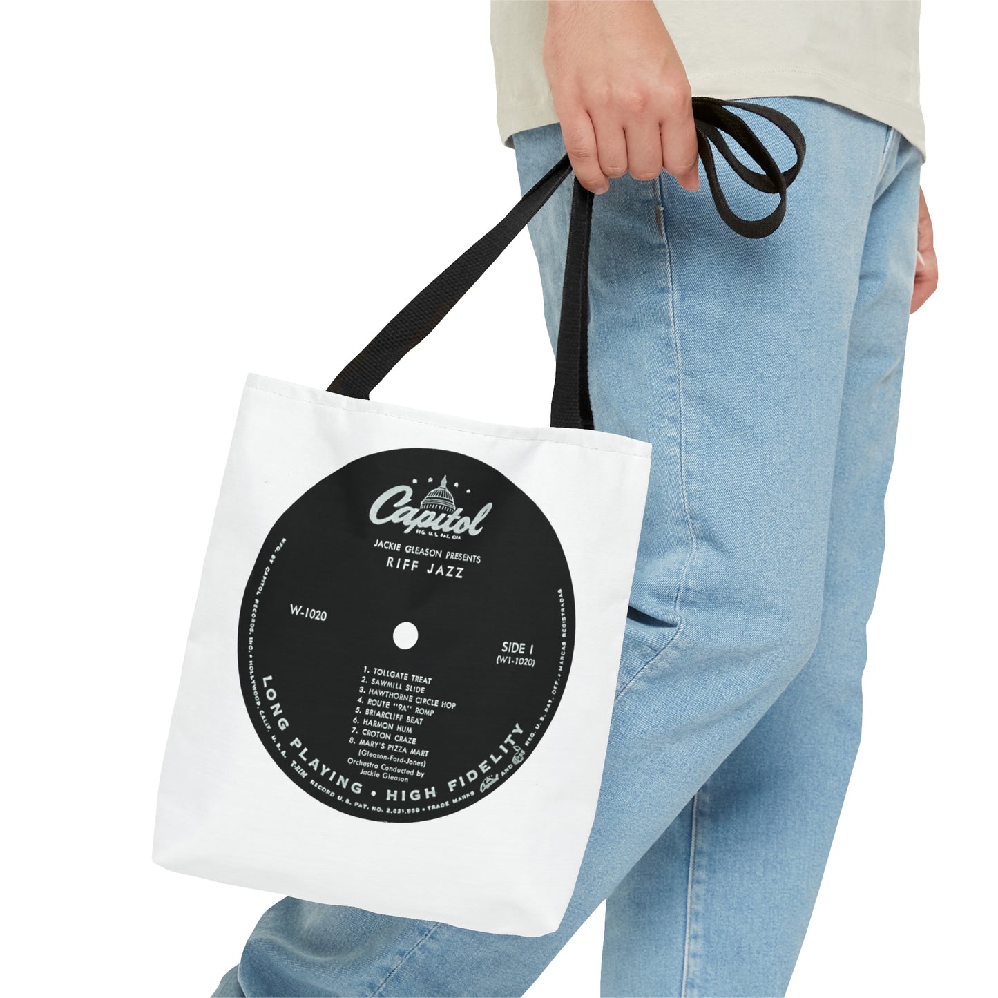 Croton / Gleason Jazz Record tote side 1 and side 2