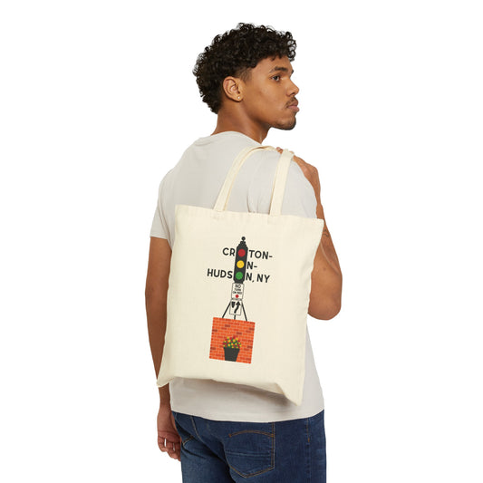 Dummy Light Croton Canvas Tote Bag Medium