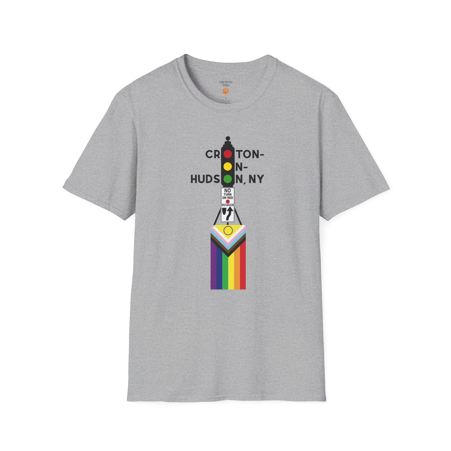 DUMMY LIGHT Pride Croton unisex tee