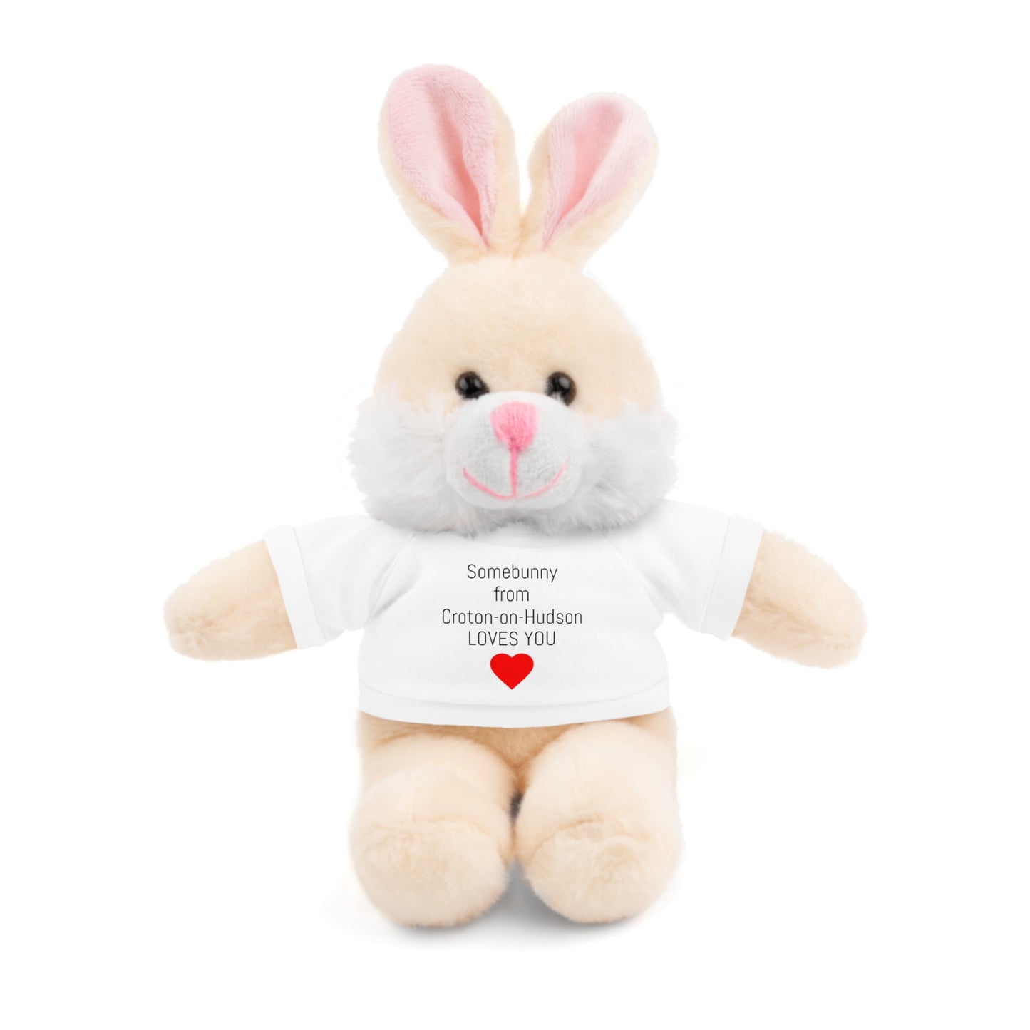 Some BUNNY from Croton-on-Hudson Loves you stuffie