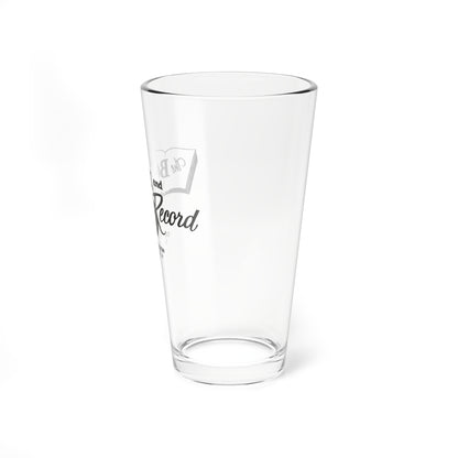 The Book and Record 16oz Pint / Mixing glass